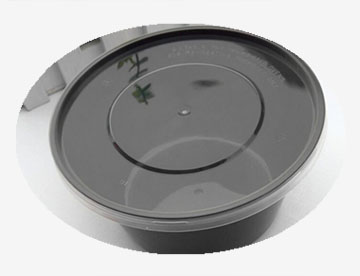 Round Plastic microwave food container